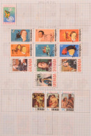 O Grenada 1966-1981 Kis összeállítás, Kb. 160 Db Bélyeg Sprirál Füzetben - Other & Unclassified