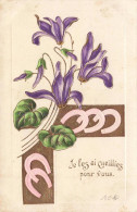 FANTAISIE - Je Les Ai Cueillies Pour Vous - Fleurs - Carte Postale Ancienne - Other & Unclassified