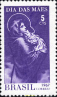 170685 MNH BRASIL 1967 DIA DE LA MADRE - Unused Stamps