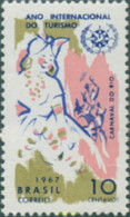 170735 MNH BRASIL 1967 AÑO INTERNACIONAL DEL TURISMO - Unused Stamps