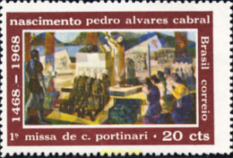 170811 MNH BRASIL 1968 5 ANIVERSARIO DEL NACIMIENTO DE PEDRO ALVARES CABRAL (1468-1520), DESCUBRIDOR DE BRASIL - Unused Stamps