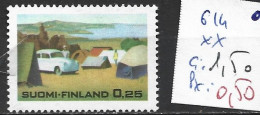 FINLANDE 614 ** Côte 1.50 € - Ongebruikt