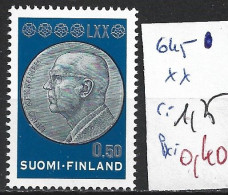 FINLANDE 645 ** Côte 1.25 € - Nuevos