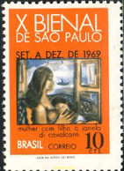 170949 MNH BRASIL 1969 10 BIENAL DE ARTE DE SAO PAULO - Ungebraucht