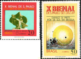 170966 MNH BRASIL 1969 10 BIENAL DE ARTE DE SAO PAULO - Ungebraucht