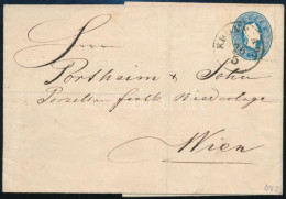 1862 15kr Levélen "KRONSTADT" - Wien - Other & Unclassified