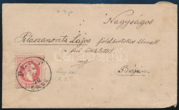 1870 5kr Levélen "PEST / ESTE" - Sonstige & Ohne Zuordnung