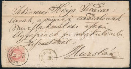 1870 5kr Levélen "ESZTERGOM" - Other & Unclassified