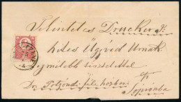 1873 5kr Levélen "NAGY-CZENE" - Other & Unclassified