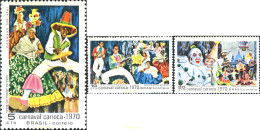 170989 MNH BRASIL 1969 CARNAVAL DE RIO DE JANEIRO - Ungebraucht