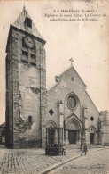 FRANCE - 91 - Montlhery - L'eglise Et Le Vieux Puits - Carte Postale Ancienne - Montlhery