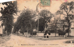 FRANCE - 91 - Marolles-en-Hurepoix - Avenue De La Gare - Propriété Josset - Carte Postale Ancienne - Other & Unclassified
