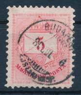 O 1874 Színesszámú 5kr "BUDAPEST / ÉJSZAKI VASP." (Gudlin 80 P) - Sonstige & Ohne Zuordnung