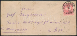 1880 5kr Levélen "GÁLSZÉCS / ZEMPL. M." - Altri & Non Classificati