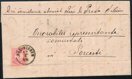 1884 5kr Levélen "NAGYSZEBEN" - Altri & Non Classificati