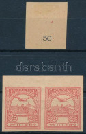 (*) 1900 Turul Próbanyomatok: Az 50f Csak értékjelzés, ívszínátnyomattal + ívszéli Pár értékjelzés Nélkül - Sonstige & Ohne Zuordnung