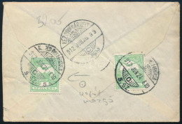 1912 Levél "BUDAPEST-GYULAFEHÉRVÁR" Vasúti Mozgóposta Bélyegzéssel - Other & Unclassified