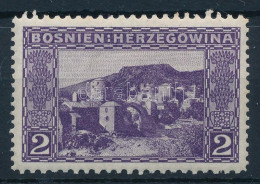 ** Bosznia-Hercegovina 1906 2H Vegyes Fogazással - Autres & Non Classés