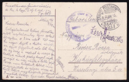 1915 Tábori Posta Képeslap / Field Postcard "TP 417" - Autres & Non Classés