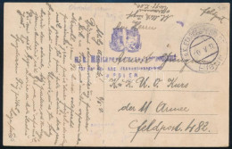 1918 Lublin Képeslap Tábori Posta Bélyegzéssel - Other & Unclassified