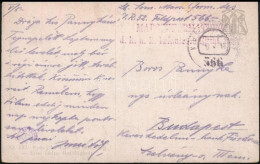 1918 Tábori Posta Képeslap / Field Postcard "MARSCHFORMATIONEN D.k.u.k. Infanterie Rgmt. No.52." + "FP 566" - Otros & Sin Clasificación