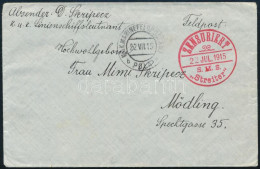 1915 Tábori Posta Levél "S.M.S. Streiter" - Sonstige & Ohne Zuordnung