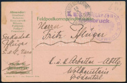 1915 Tábori Posta Levelezőlap "S.M.S. ZARA" - Autres & Non Classés