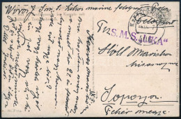 1917 Tábori Posta Képeslap "S.M.S. LIKA" - Other & Unclassified