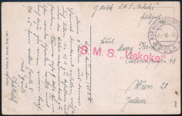 1918 Tábori Posta Képeslap "S.M.S. Uskoke" - Autres & Non Classés