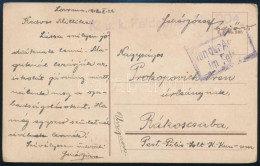 1918 Tábori Posta Képeslap "K.u.K. Feldspital Nr. 904" - Other & Unclassified