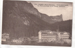 CPA :  14 X 9  -  PASSY  -  PRAZ-COUTANT.  -  Le  Préventorium Et Le Village Sanitaire - Passy