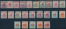 ** 1921/1925 Kisegítő Portó Sor (7.500) - Altri & Non Classificati