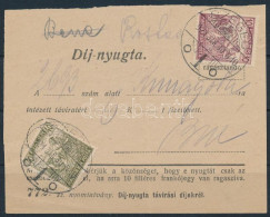 1921 Díjnyugta 50f Bélyeggel - Andere & Zonder Classificatie