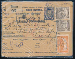 1923 Csomagszállító 4 Db Bélyeggel - Other & Unclassified