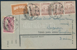 1923 Levelezőlap 6 Db Bélyeggel - Other & Unclassified