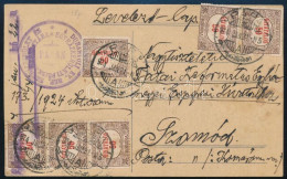 1924 Levelezőlap 6 Db Hivatalos Bélyeggel - Other & Unclassified