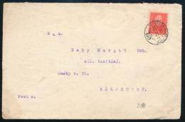 1937 Levél KOMÁROM-ESZTERGOM Vasúti Mozgóposta Bélyegzéssel / Cover With Railway Postmark - Otros & Sin Clasificación