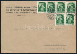 1945 (3. Díjszabás) Budapest Helyi Levél 6P Bérmentesítéssel - Sonstige & Ohne Zuordnung