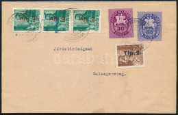 1946 (12. Díjszabás) Nyomtatvány 6 Db Bélyeggel Zalaszentmihályról Zalaegerszegre / Printed Matter With 6 Stamps - Sonstige & Ohne Zuordnung