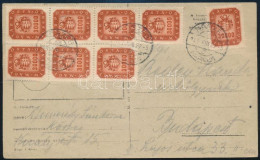 1946 (21. Díjszabás) Távolsági Levelezőlap 8 X 30000 Milpengő Csíramentesítéssel "KŐSZEG" - Budapest - Other & Unclassified