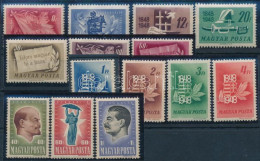 ** 1947-1948 Centenárium és NOSZF (I.) 1-1 Sor (8.500) - Sonstige & Ohne Zuordnung