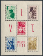 ** 1949 VIT (I.) - Budapest Blokk (8.000) - Otros & Sin Clasificación