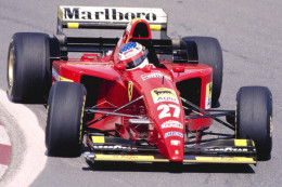 Voitures De Course F1 - Ferrari 412T2 (1995) - Pilote: Jean Alesi (F) - 15x10cms PHOTO - Grand Prix / F1