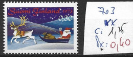 FINLANDE 703 ** Côte 1.25 € - Unused Stamps