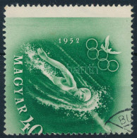 O 1952 Olimpia 40f Látványosan Elfogazva - Sonstige & Ohne Zuordnung