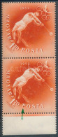 ** 1952 Olimpia (I.) - Helsinki 1,70Ft ívszéli Pár A "P" Betűben Poloska - Sonstige & Ohne Zuordnung