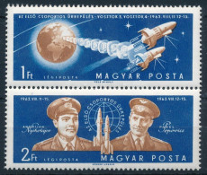 ** 1962 Az Első Csoportos űrrepülés A Számjegy Talpán Kampó Lemezhibával (3.000) - Altri & Non Classificati