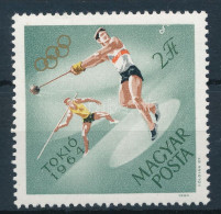 ** 1964 Olimpia (IV.) - Tokió 2 Ft Görbe Fehér Vonal Az értékjelzés Felett - Andere & Zonder Classificatie