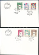 1996 Magyar Népművészet (IV.) Sor 3 Db Címezetlen FDC-n - Other & Unclassified