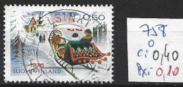 FINLANDE 758 Oblitéré Côte 0.40 € - Used Stamps